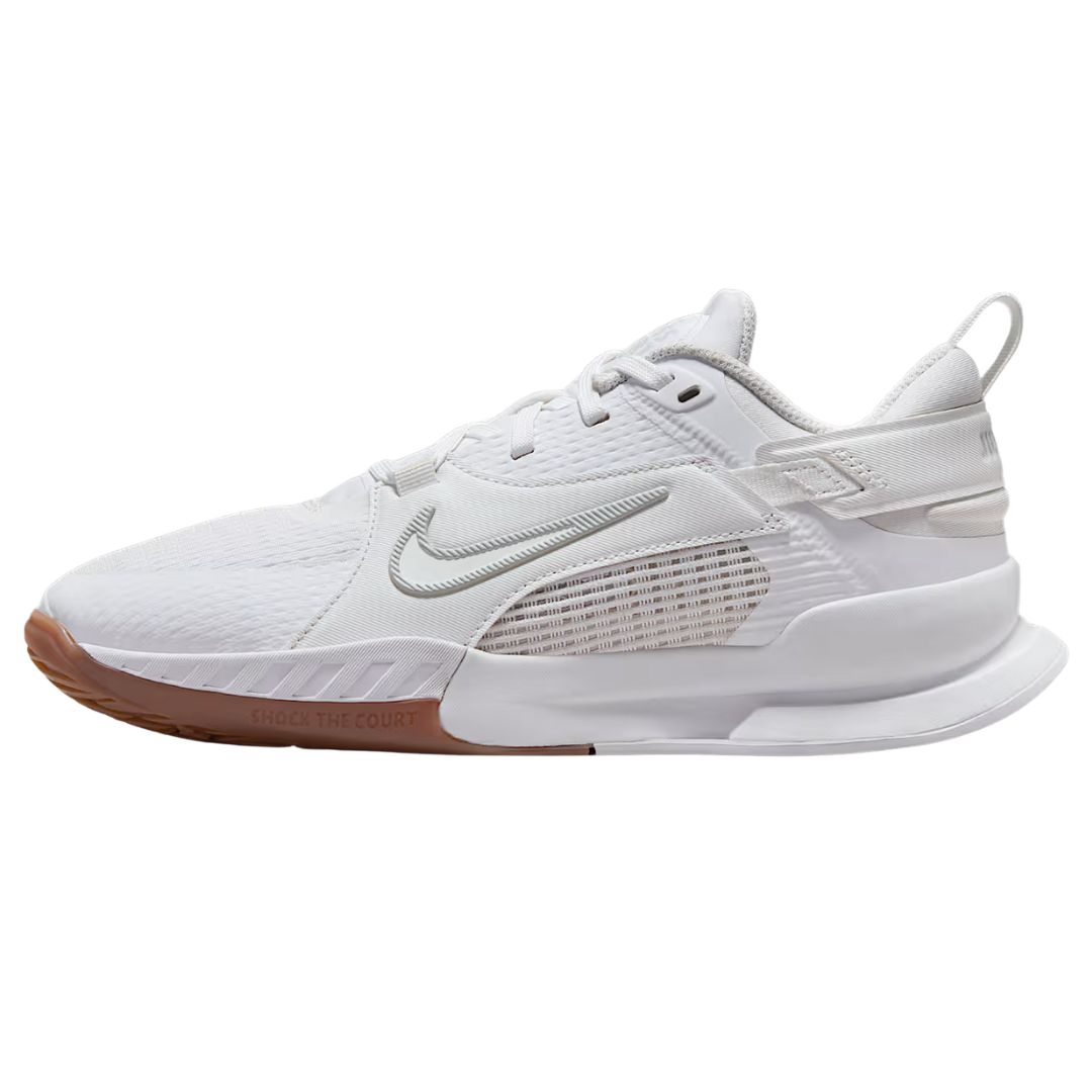 Nike Crosscourt Kids White/Gum Medium Brown